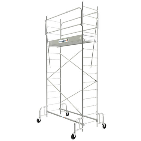 Rollgerüst 2 Plattformen - Max. Arbeitshöhe. 5.80m - 3140038