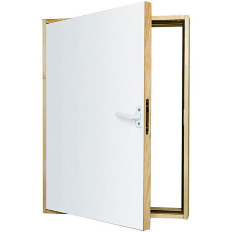 Kniestocktür Brandschutz 60 Min. - Wandöffnung 55x80cm - DWF60-55X80