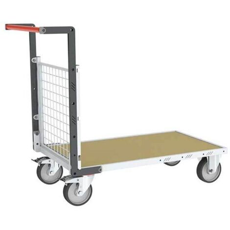 Vierwandwagen 1166x700x1020 Mm – 500 Kg Traglast, MDF-Boden, Vollgummollen, Für Lager & Produktion – Blau