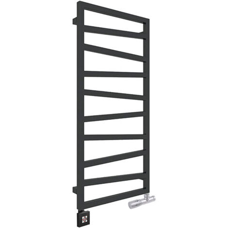 Heizkörper mischbetrieb schwarz - (HxL) 1780x500 mm - 800 Watt - 678 Watt - ZIG1780-500V2N (1/5)