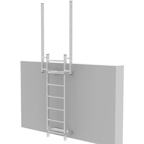 Ortsfeste Steigleitern - Steighöhe 1.75m - CS/FSC/175
