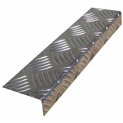 Treppenkantenprofil, geriffelt - Länge 2000mm - Mayol - 040316/20/XL