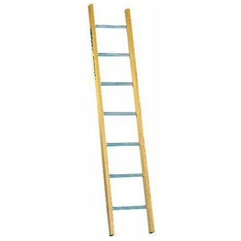 Leiter aus Holz-Alu 11 Sprossen - Länge 2.90m - MS1300