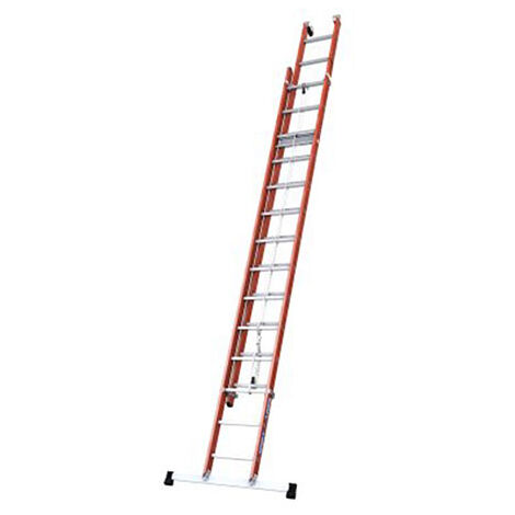 Seilzugleiter 2x12 Sprossen- Erreichbare Höhe 5.77m - 4332312 (1/3)