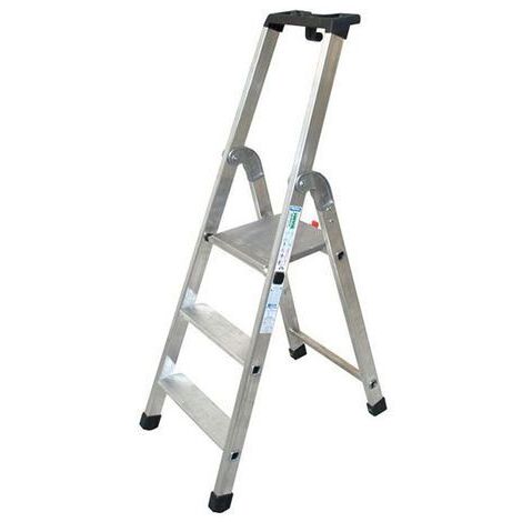Profi Stehleiter 7 Stufen - Maximale Arbeitshöhe  3.59m - Q50/7