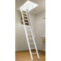 Mehrteilige Bodenleiter aus Stahl 3.00m - Deckenöffnung200x80 cm - ACI-TRE300/200-80