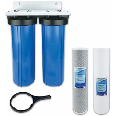 Standard Whole House Water Filter System 20 Double Jumbo   60623501 1 