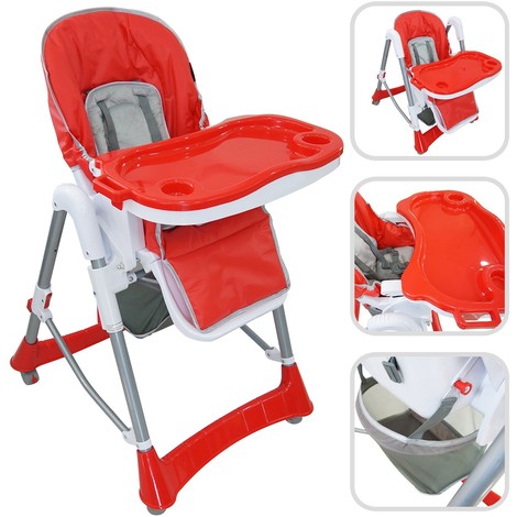 Chaise Haute Pour Bebe Chaise Pliante Pour Bebe Rouge Taille Deployee 105 X 75 X 60