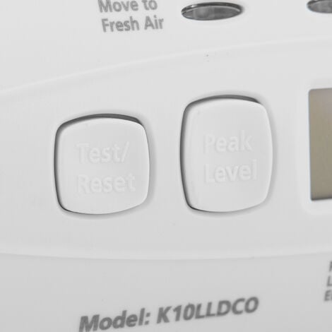 Kidde K10LLDCO- 10 Year Longlife Battery & Warranty Carbon Monoxide Alarm with Digital Display