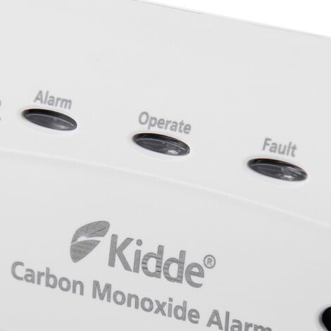 Kidde K10LLCO - 10 Year Longlife Battery Operated Carbon Monoxide Alarm  10 year warranty