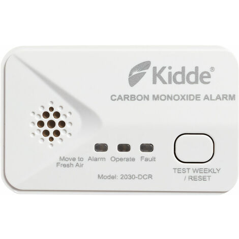 Battery Carbon Monoxide Alarm - Kidde 2030-DCR