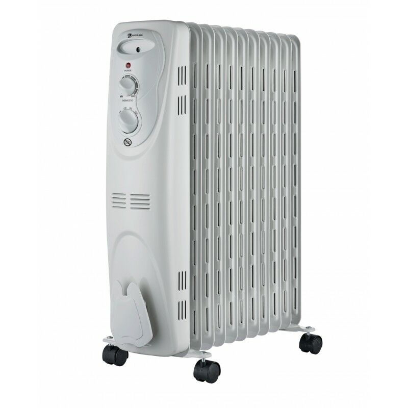 RELAX4LIFE Radiateur à Bain d'Huile 7 Éléments 1500W avec Porte-Serviette 3  Niveaux De Puissance Protection Contre Renversement&Surchauffe, Radiateurs