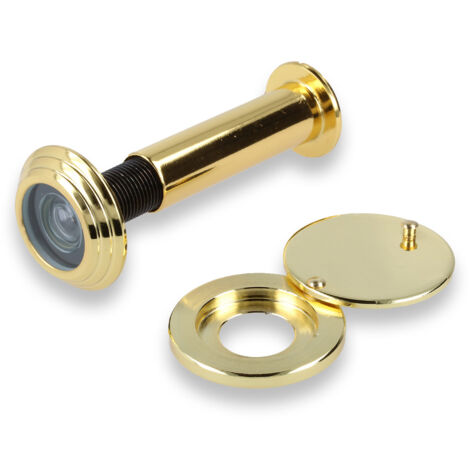 Haustürspion 55-80mm Feuerschutz-Türspion Türblick Türschutzspion Gold Optik