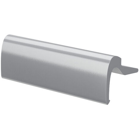 Glasfalzgriff Aluminium Balkontürgriff Terrassentürgriff Ziehgriff Alugriff Türgriff Silber eloxiert