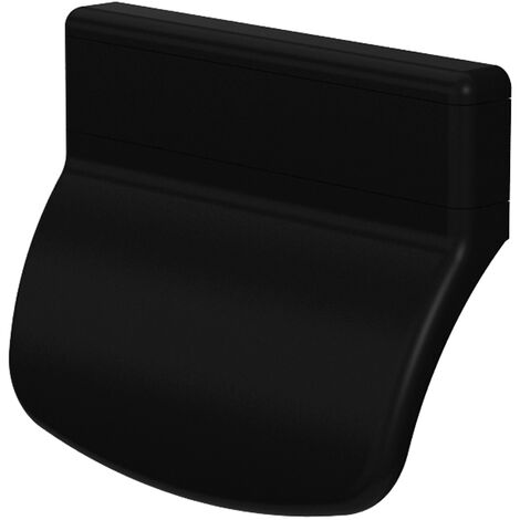 Balkontürgriff Terrassentürgriff Ziehgriff Kunststoffgriff Türgriff Balkontürschliesser Schwarz RAL9005