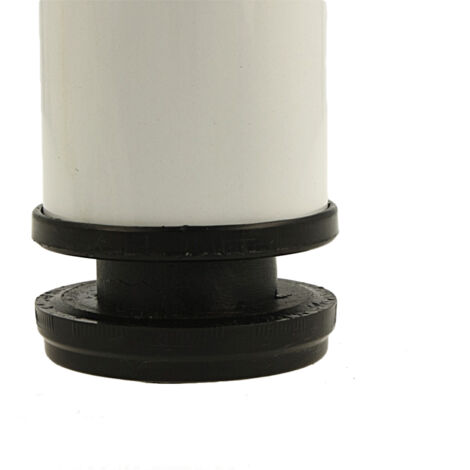 Abklappbares Tischbein 710mm Weiß d:50mm Möbelfuß Tischfuß aus Metall