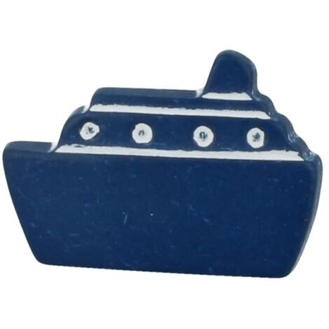 Möbelknopf Kinderzimmerknopf Schrankknopf Modell Blaues Schiff (1/4)