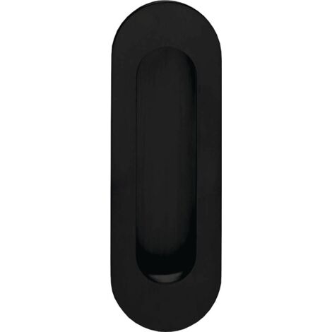 Intersteel Griffmuschel oval 120x40 mm Edelstahl/Schwarz (1/4)