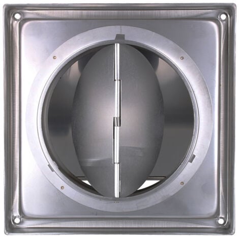 Edelstahl Außen-Lüftungsgitter Für Garage & Haus - 70mm Bis 200mm, Rostfrei & Wetterfest