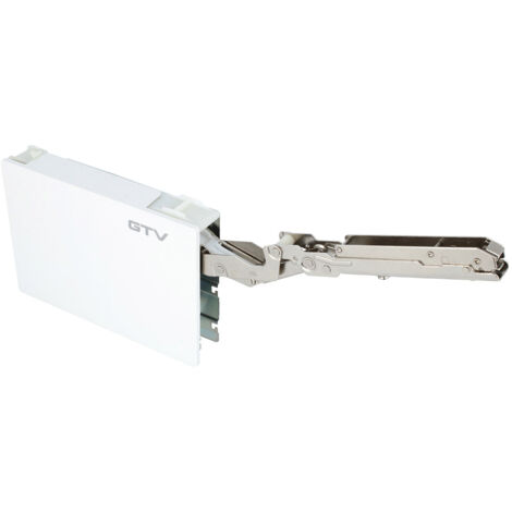 Soft Close Weiß LF 2000-4050 Hochlappenbeschlag Set Frontlift-Klappenbeschlag (1/5)