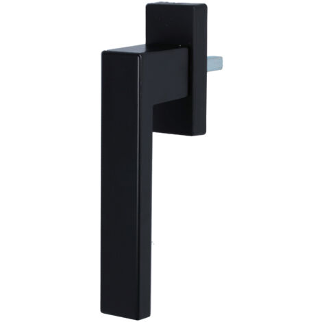 Fensterklinke pulverbeschichtet Black Design Fenstergriff Aluminium Rasterolive