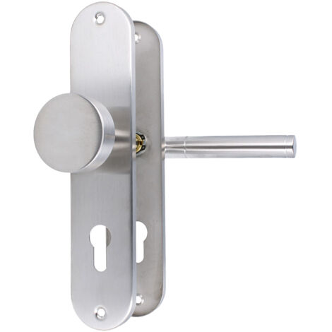 Design Langschild-Garnitur Edelstahl Türdrücker – Knopf / Drücker - Türbeschlag