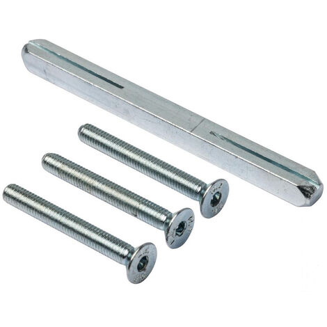 MS Beschläge Vierkantstift 8mm Befestigungsset Schutzbeschlag Drücker / Drücker 37-43mm