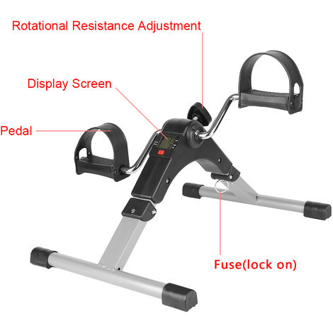 Pedaltrainer Bewegungstrainer Fitnessgerät für Arme und Beine Mini Bike 
