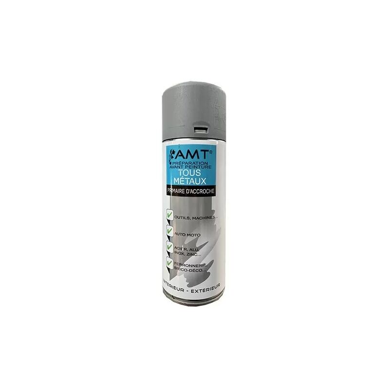 AMT Aérosol Primaire d'accroche Tous Métaux (BPM01) 0,330 L