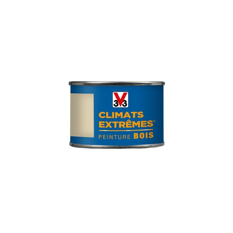 Peinture bois extérieur Climats extrêmes® V33, blanc brillant 2.5 l