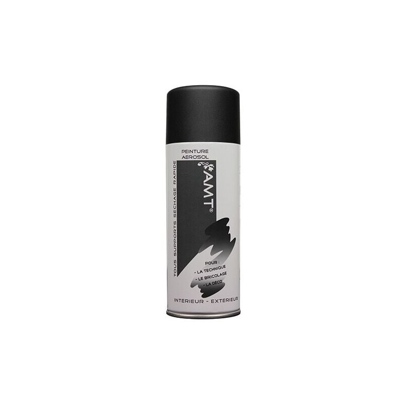 AMT Aérosol Couleur Noir Mat (BPA01) 0,330 L