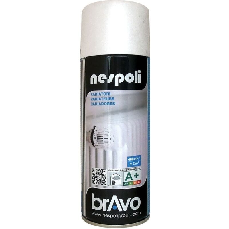 Peinture Aérosol radiateurs NESPOLI - Blanc 0,4 L