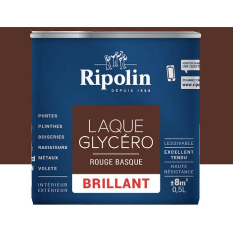 Laque Glycéro Ripolin Brillant Rouge Basque 2 L (1/2)