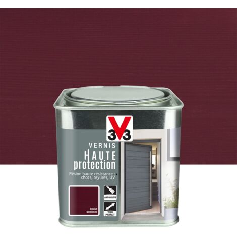 Vernis Haute protection V33 Rouge Nordique Brillant 0,75 L