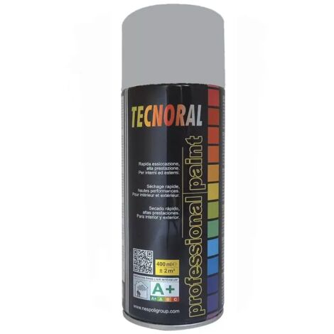 Bombe de peinture TECNORAL (Nespoli) Alu clair 0,4 L (1/2)