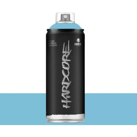 Bombe de peinture aérosol MTN Hardcore Bleu arctique (RV-29) 0,4 L (1/2)