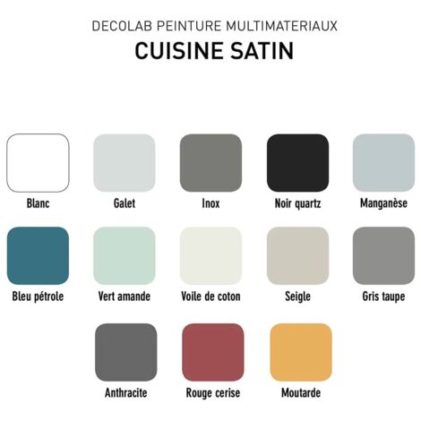 Peinture Multi-Matériaux Cuisine V33 Déco LAB Seigle Satin 0,75 L