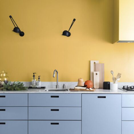 Peinture multi-supports monocouche Cuisine & Bain Resist'Extrême® V33 Curcuma satin 2L