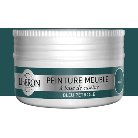 Testeur Peinture meuble à base de Caséine LIBERON Bleu Pétrole 0,075 L (1/4)