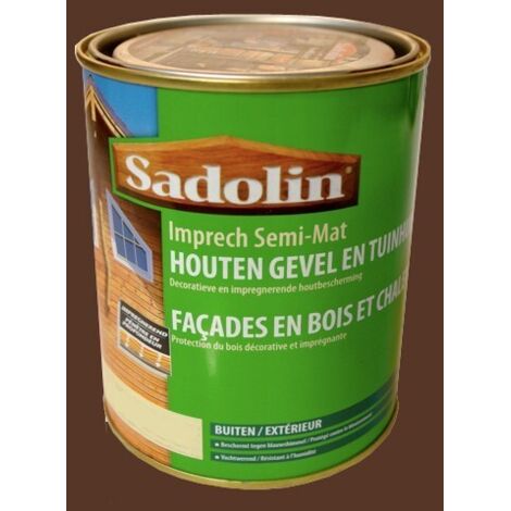 Lasure SADOLIN (Woodlover) Impregnant Semi-mat Chêne Antique 0,75 L