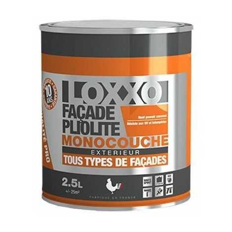 Loxxo Peinture Facade Pliolite 2 5l Blanc 2 5 L