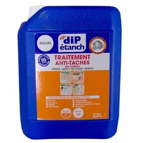 DIP Traitement anti-tâche sols poreux 2,5 L
