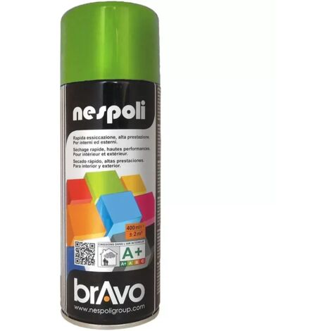 Peinture Aérosol BRAVO NESPOLI - Vert olivier (180405/180017) 0,4 L