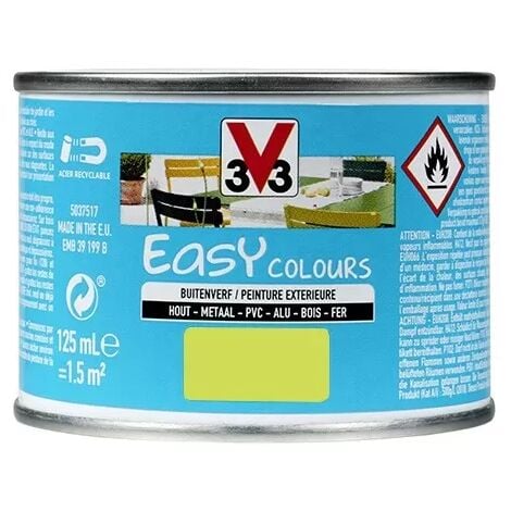 Peinture Easy Colours V33 Vert absinthe 0,125 L