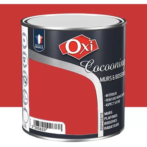Peinture Murs et Boiseries OXI Cocooning Fraise 2,5 L (1/3)