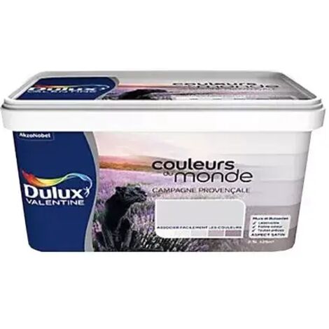 DULUX VALENTINE Couleurs du monde Campagne Provençale Pastel 2,5 L (1/2)