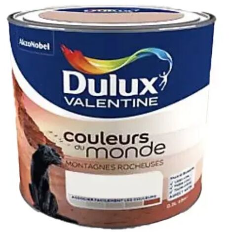 DULUX VALENTINE Couleurs du monde Montagnes Rocheuses Pâle 0,5 L (1/2)