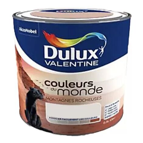 DULUX VALENTINE Couleurs du monde Montagnes Rocheuses Pastel 0,5 L (1/2)