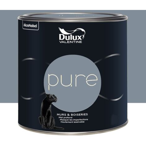 Peinture murs & boiseries Dulux Valentine Pure Ardoise 2 L (1/3)