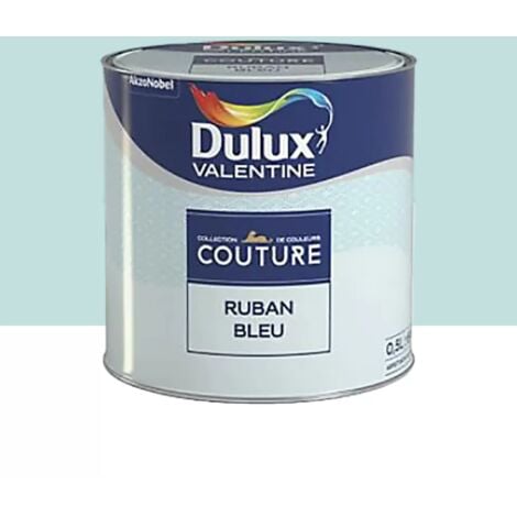 Peinture acrylique Dulux Valentine Couture Ruban bleu 0,5 L